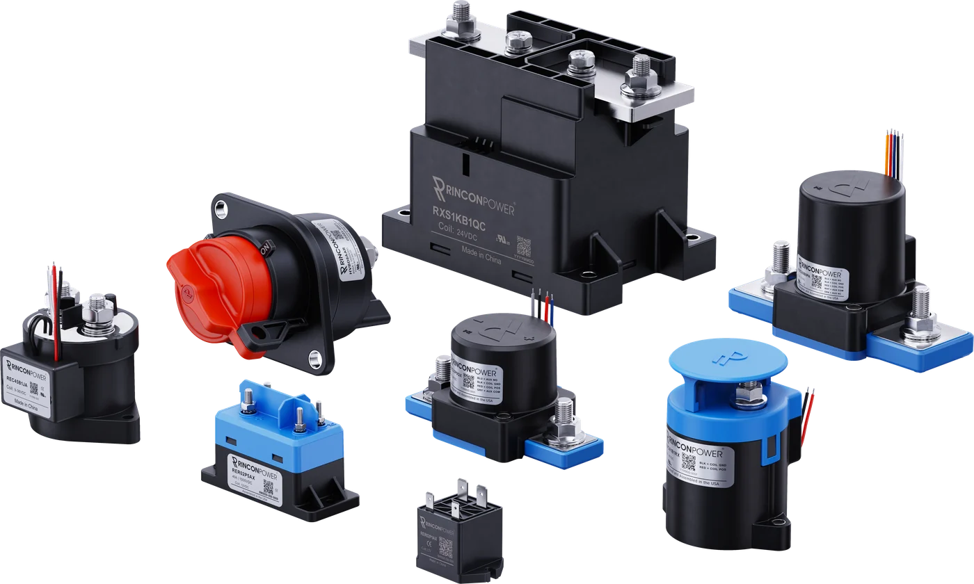 High Voltage DC Contactors product family